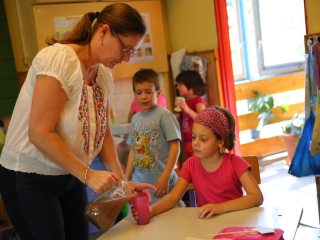 Szüret a Dózsa iskolában - fotó: Ónodi Zoltán