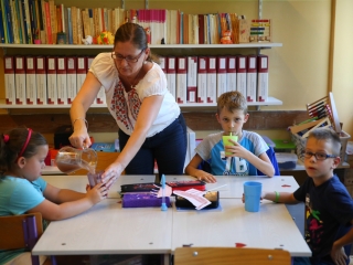 Szüret a Dózsa iskolában - fotó: Ónodi Zoltán