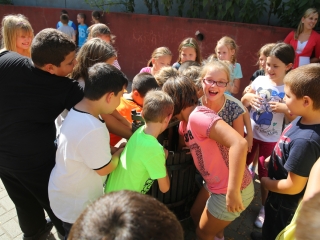 Szüret a Dózsa iskolában - fotó: Ónodi Zoltán