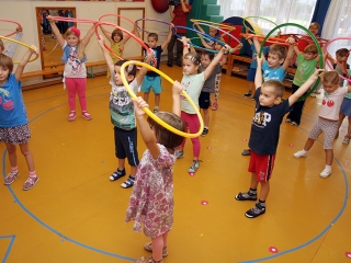 Labda Banda a Napsugár oviban - fotó: Sándor Judit