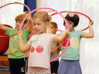 Labda Banda a Napsugár oviban - fotó: Sándor Judit