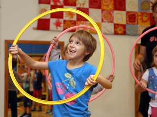 Labda Banda a Napsugár oviban - fotó: Sándor Judit