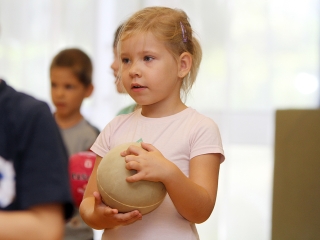 Labda Banda a Napsugár oviban - fotó: Sándor Judit