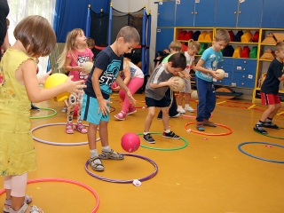 Labda Banda a Napsugár oviban - fotó: Sándor Judit