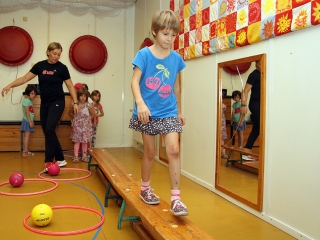 Labda Banda a Napsugár oviban - fotó: Sándor Judit