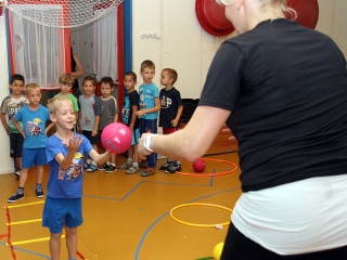 Labda Banda a Napsugár oviban - fotó: Sándor Judit