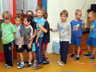 Labda Banda a Napsugár oviban - fotó: Sándor Judit