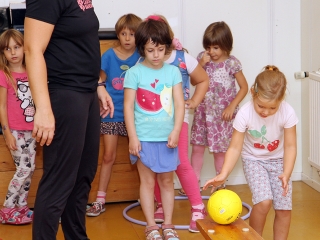 Labda Banda a Napsugár oviban - fotó: Sándor Judit