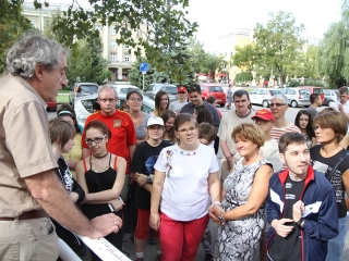 Városnézés Autómentesen - fotó: Sándor Judit