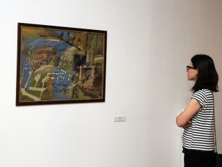 Helyben vagyunk! - kiállítás a KMI-ben - fotó: Sándor Judit