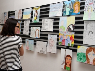 Helyben vagyunk! - kiállítás a KMI-ben - fotó: Sándor Judit