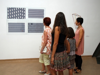 Helyben vagyunk! - kiállítás a KMI-ben - fotó: Sándor Judit