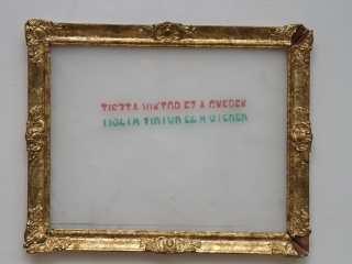 Helyben vagyunk! - kiállítás a KMI-ben - fotó: Sándor Judit