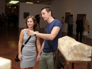 Helyben vagyunk! - kiállítás a KMI-ben - fotó: Sándor Judit