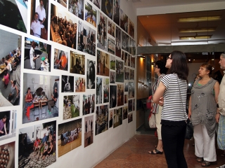 Helyben vagyunk! - kiállítás a KMI-ben - fotó: Sándor Judit