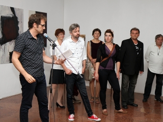 Helyben vagyunk! - kiállítás a KMI-ben - fotó: Sándor Judit