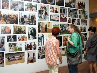 Helyben vagyunk! - kiállítás a KMI-ben - fotó: Sándor Judit