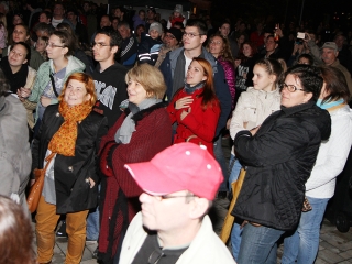 Magyarország, szeretlek! Városháza tér - szombat - fotó: Sándor Judit