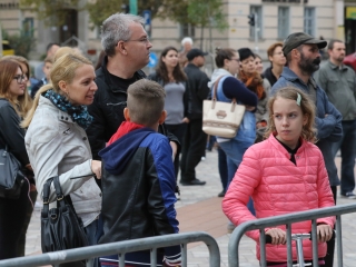 Magyarország, szeretlek! Városháza tér - vasárnap - fotó: Ónodi Zoltán