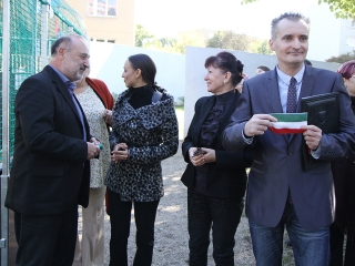 Ovi-Foci - műfüves pályát kaptak az ovisok - fotó: Sándor Judit