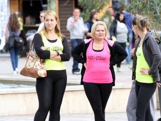 Élet-Stílus - egy nap a sportról és egészségről a Városháza téren - fotó: Sándor Judit