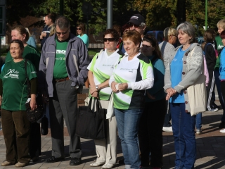 Tízezer lépés érted és értük - fotó: Ónodi Zoltán