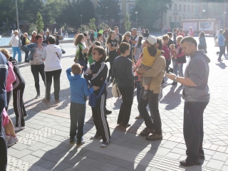 Tízezer lépés érted és értük - fotó: Ónodi Zoltán