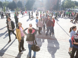 Tízezer lépés érted és értük - fotó: Ónodi Zoltán
