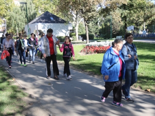 Tízezer lépés érted és értük - fotó: Ónodi Zoltán