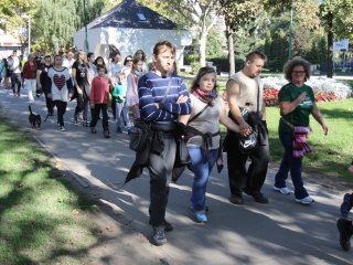 Tízezer lépés érted és értük - fotó: Ónodi Zoltán