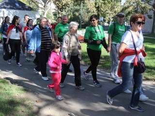 Tízezer lépés érted és értük - fotó: Ónodi Zoltán