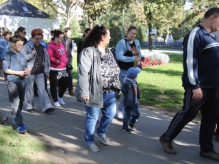 Tízezer lépés érted és értük - fotó: Ónodi Zoltán