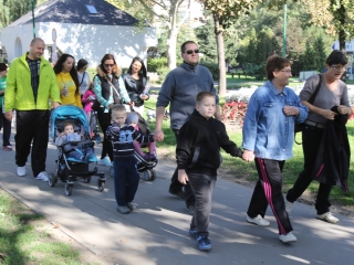 Tízezer lépés érted és értük - fotó: Ónodi Zoltán