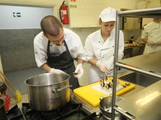 Mesterszakács vizsga a Fészekben - fotó: Ónodi Zoltán