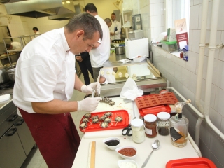 Mesterszakács vizsga a Fészekben - fotó: Ónodi Zoltán