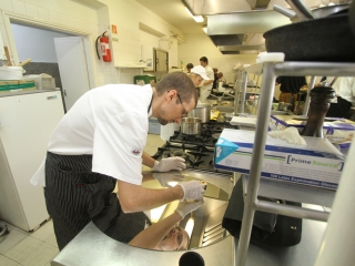 Mesterszakács vizsga a Fészekben - fotó: Ónodi Zoltán