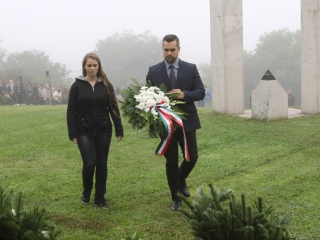 Aradi vértanukra emlékeztünk - fotó: Ónodi Zoltán
