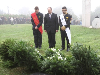 Aradi vértanukra emlékeztünk - fotó: Ónodi Zoltán