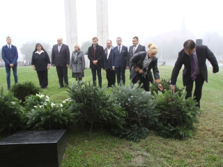 Aradi vértanukra emlékeztünk - fotó: Ónodi Zoltán
