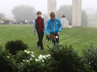 Aradi vértanukra emlékeztünk - fotó: Ónodi Zoltán