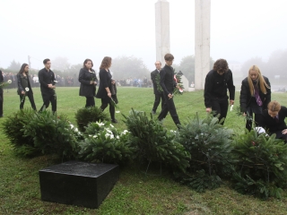 Aradi vértanukra emlékeztünk - fotó: Ónodi Zoltán