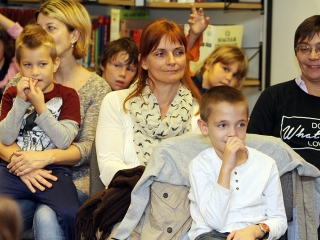 Mesenap a könyvtárban - fotó: Sándor Judit