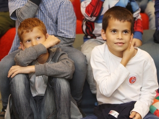 Mesenap a könyvtárban - fotó: Sándor Judit