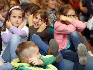 Mesenap a könyvtárban - fotó: Sándor Judit