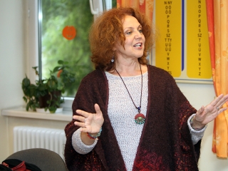 Mesenap a könyvtárban - fotó: Sándor Judit