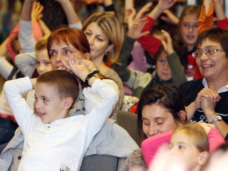 Mesenap a könyvtárban - fotó: Sándor Judit