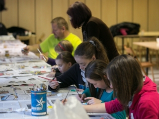 Kézműveskedés az MMK-ban - fotó: 