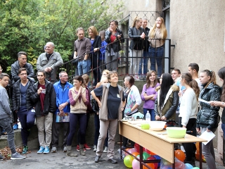 Gólyaavató a Rostiban - fotó: Sándor Judit