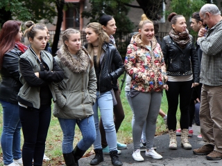 Gólyaavató a Rostiban - fotó: Sándor Judit