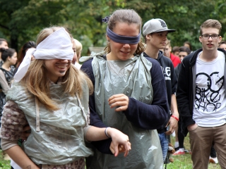 Gólyaavató a Rostiban - fotó: Sándor Judit